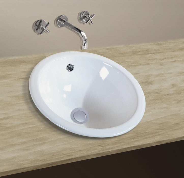 Roma B61 Round Inset / Above Counter basin - PeakReno