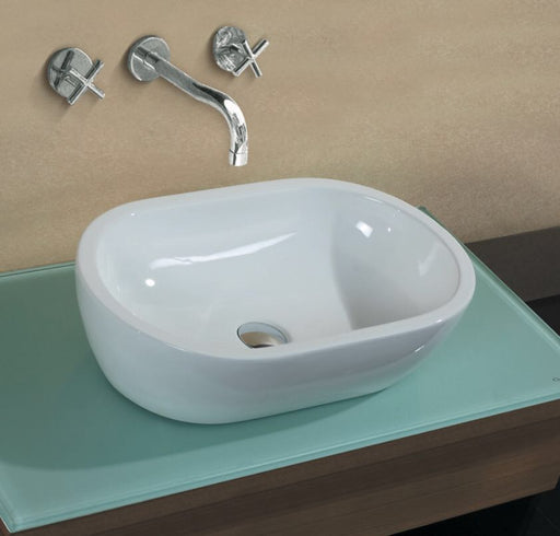 Roma B90 Oval Above Counter Basin - PeakReno