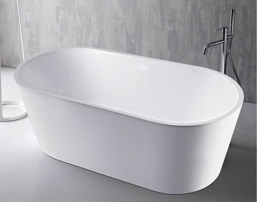 Rome Oval 1700mm Freestanding Bath - PeakReno