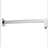 Rosa Square 400mm Horizontal Shower Arm - PeakReno