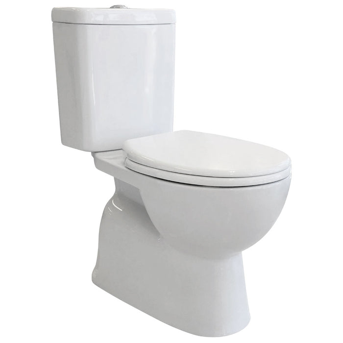 STELLA Rimless Extra Height Close-Coupled Toilet Suite - PeakReno