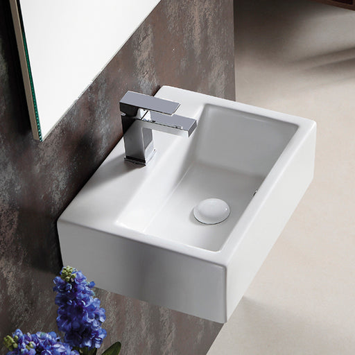 Shore 420mm Wall Hung Basin - PeakReno