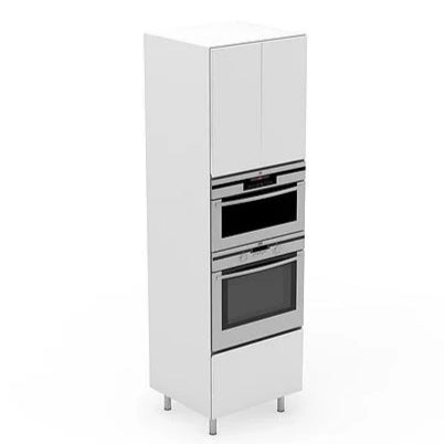 Laminex Melamine Custom Made 600mm Pantry Microwave & Oven Cabinet - PeakReno