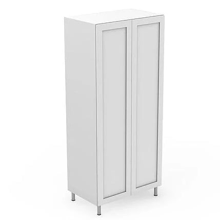 Custom Shaker Style 400-1200mm 2 Doors Kitchen Pantry Cabinet - PeakReno