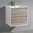 Virtue 600mm Designer Double Drawers Wall Hung Vanity - PeakReno