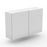 Polyurethane Custom Made 400-1200mm 2 Doors Wall Kitchen Cabinet - PeakReno