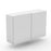 Formica Melamine Custom 500-900mm Blind Corner Kitchen Wall Cabinet - PeakReno