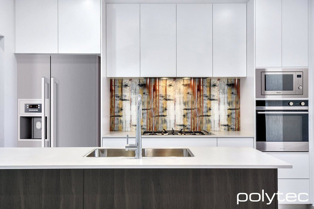 Polytec Melamine & Ultraglaze Pantry Microwave Kitchen Cabinet - PeakReno