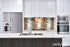 Polytec Melamine & Ultraglaze Base Microwave Kitchen Cabinet - PeakReno