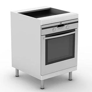 Laminex Melamine Custom Made 600mm Base Oven Kitchen Cabinet - PeakReno